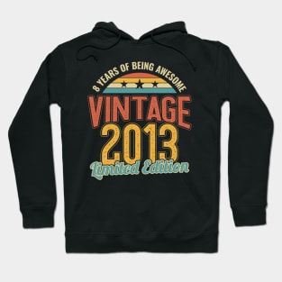 8th Birthday 8 Years of being Awesome 2013 Hoodie